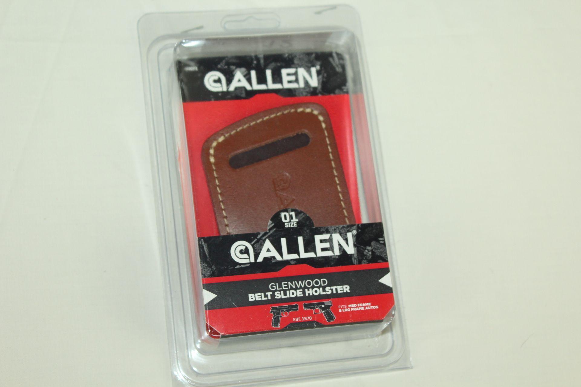 New Allen Size 01 Leather Belt-Slide Holster