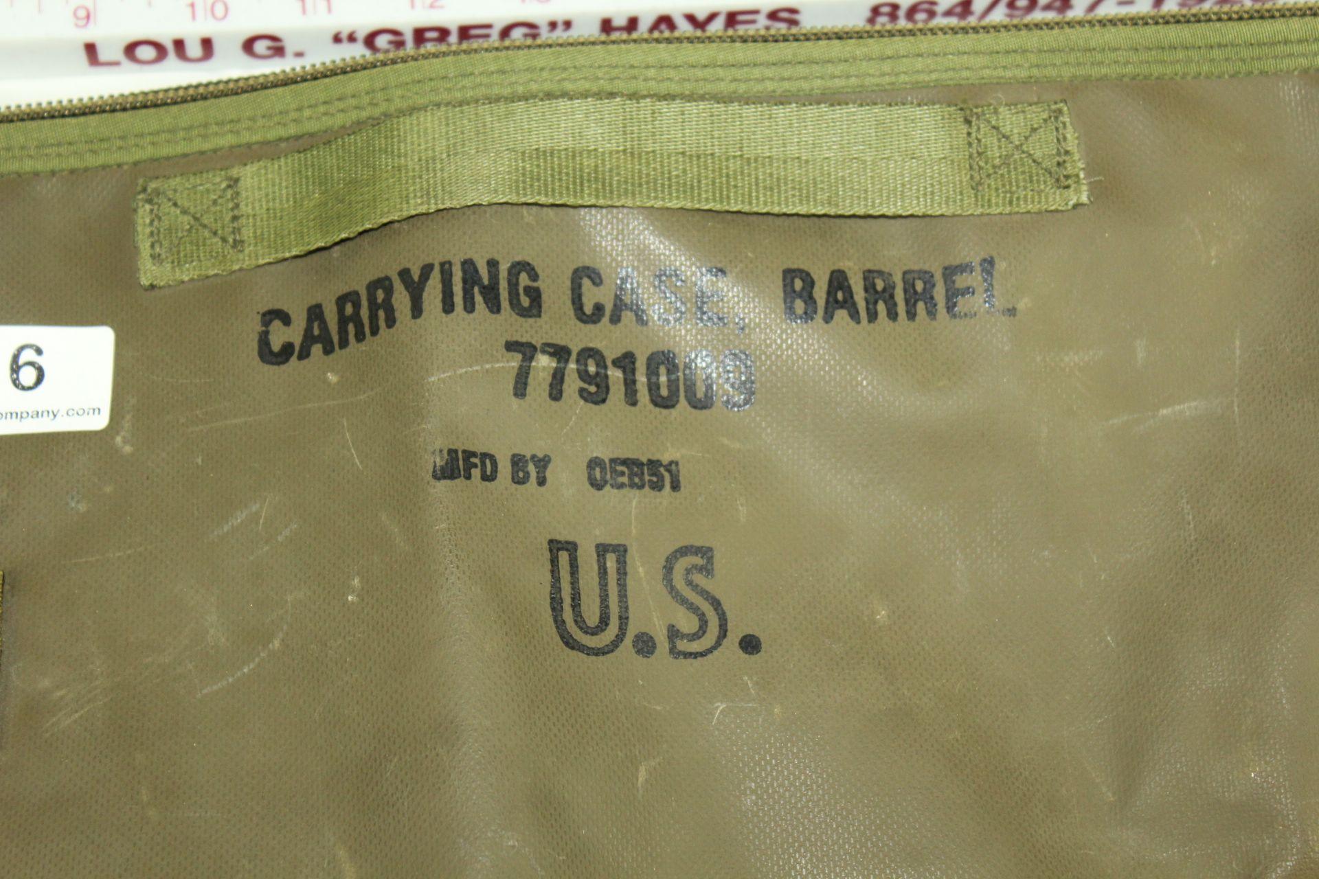 US Military M60 Barrel Case