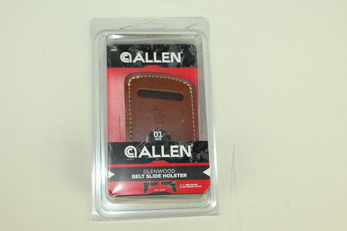 New Allen Size 01 Leather Belt-Slide Holster