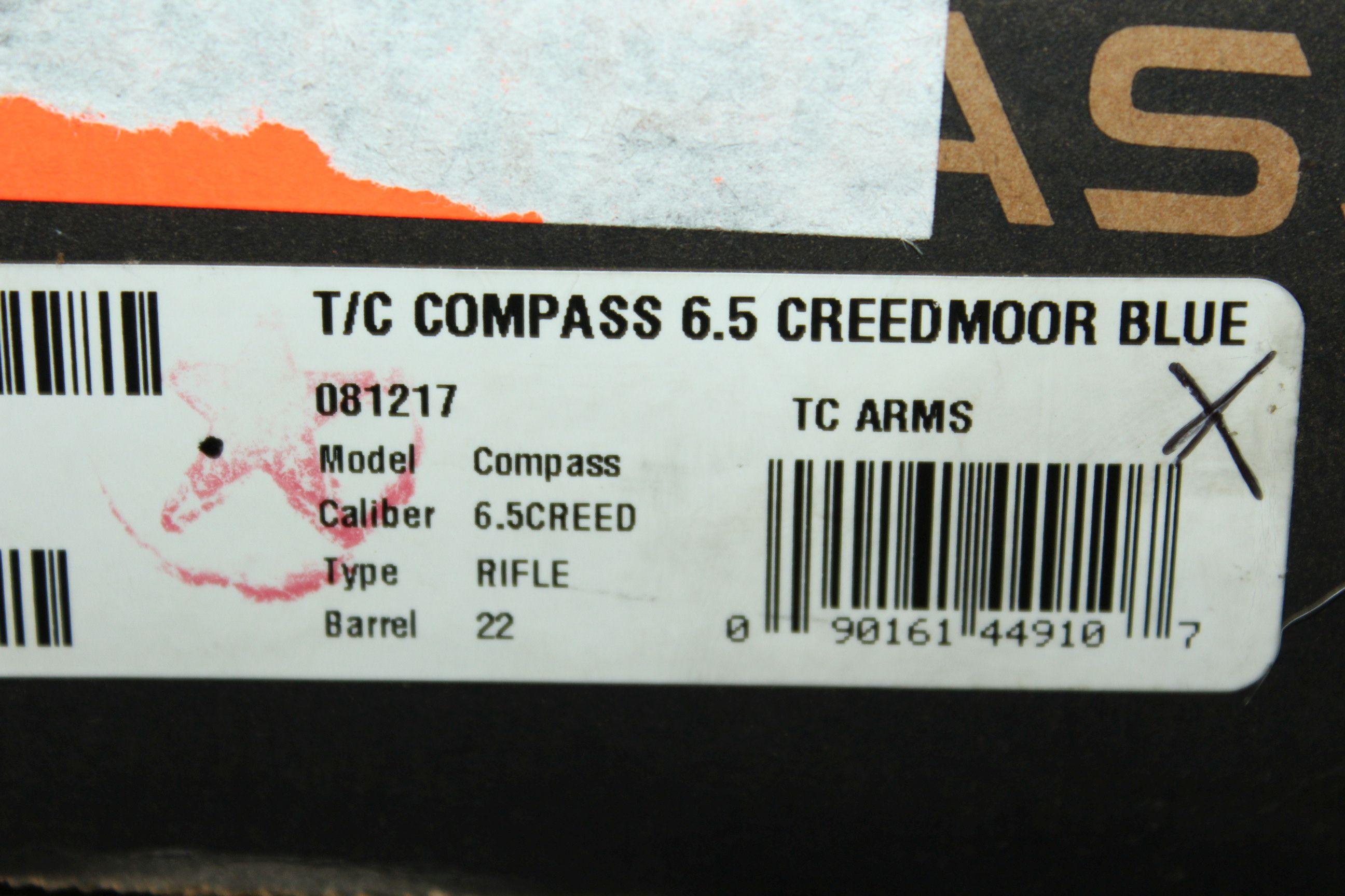 Thompson/Center "T/C Compass" 6.5 Creedmoor Bolt Action Rifle w/Scope