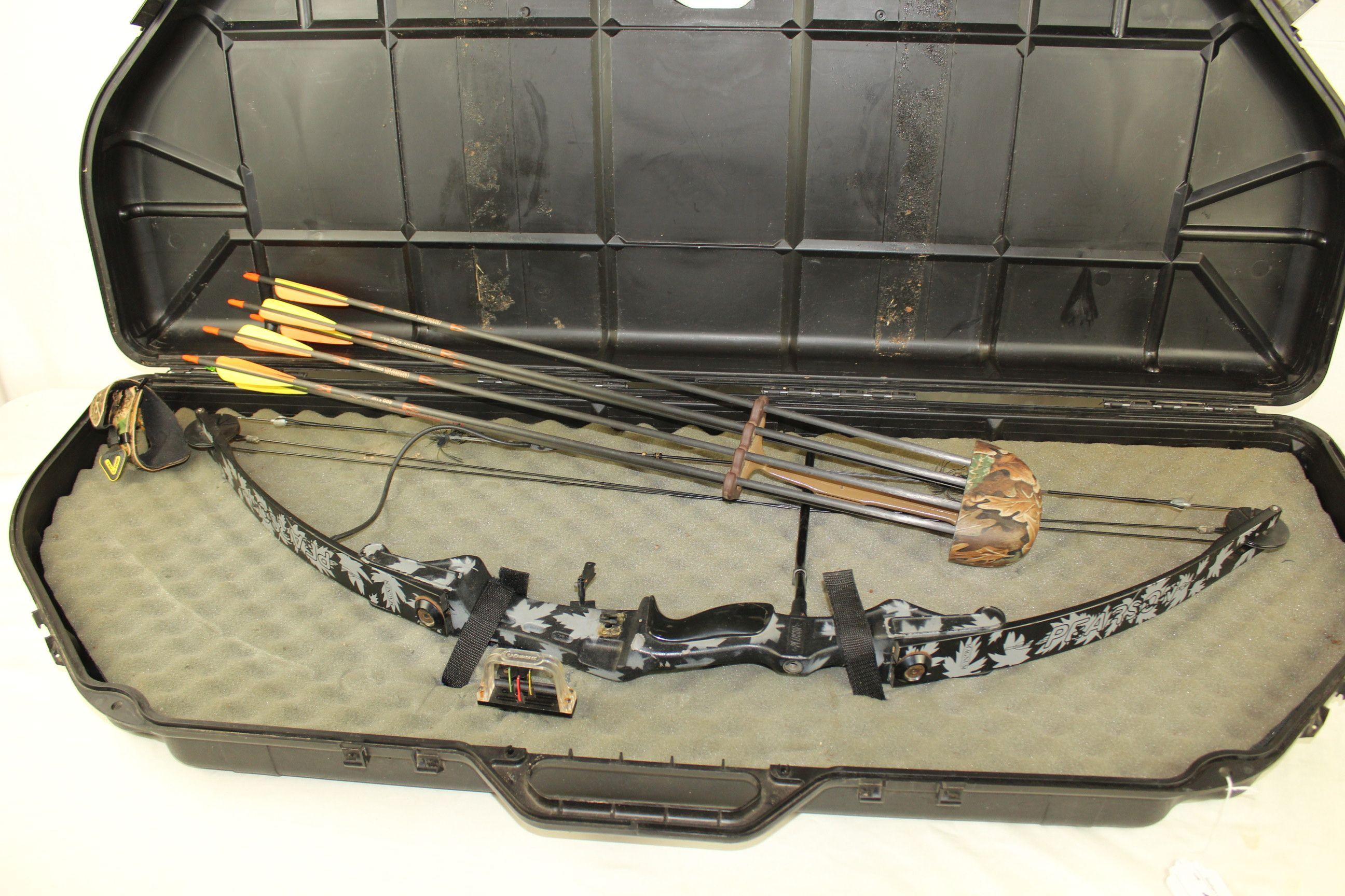 Pearson "Magnum" Compound Bow, w/Arrows, Quiver & Tru-Fire Buckle Release