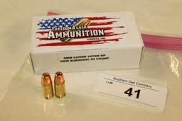 50 Rounds of Freedom Flash 9mm 147 Gr. HP Ammo