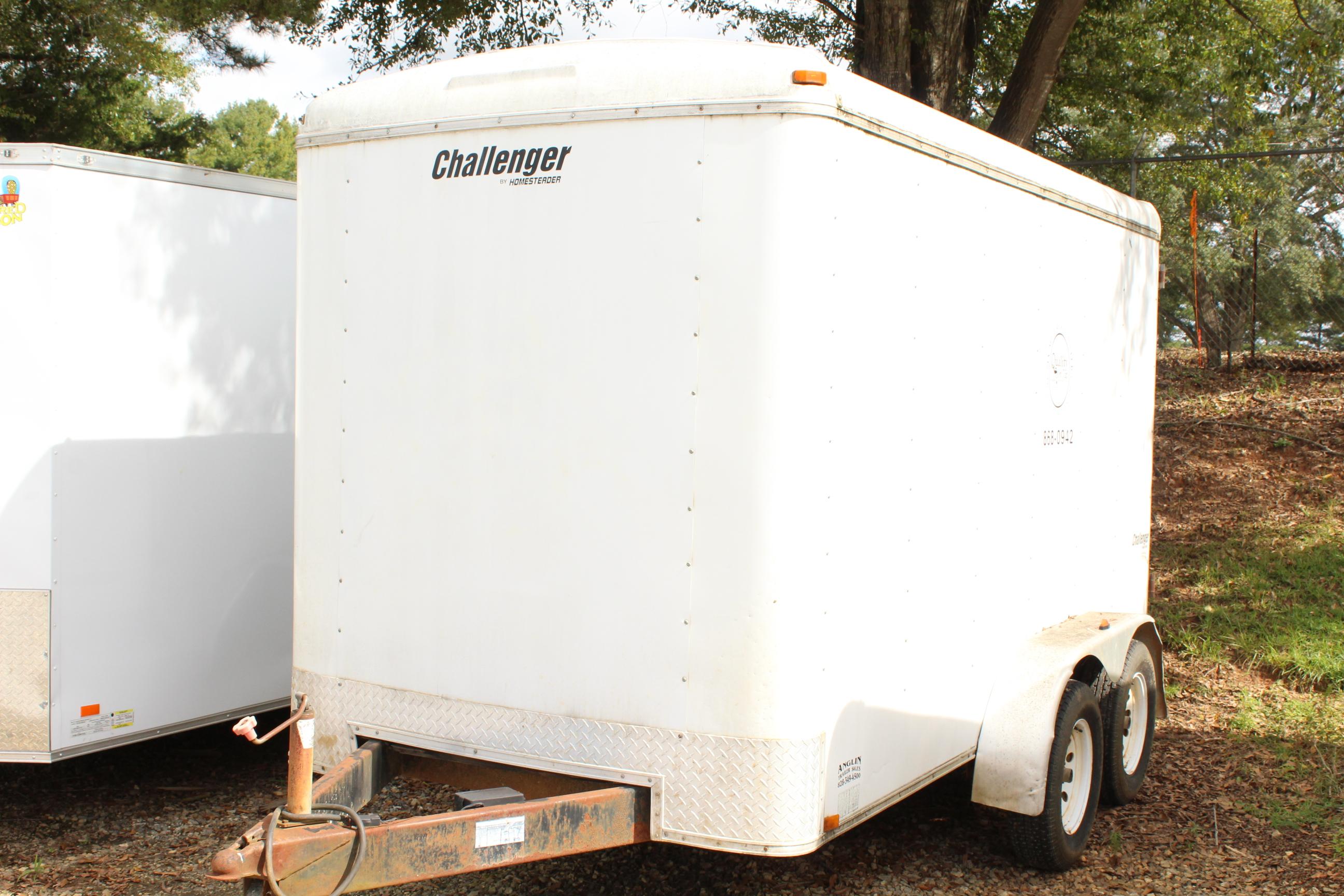 Challenger by Homesteader 12' Enclosed Dual Axle Trailer