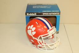 Clemson Tiger Riddell Football Helmet Signed by Dabo Swinney