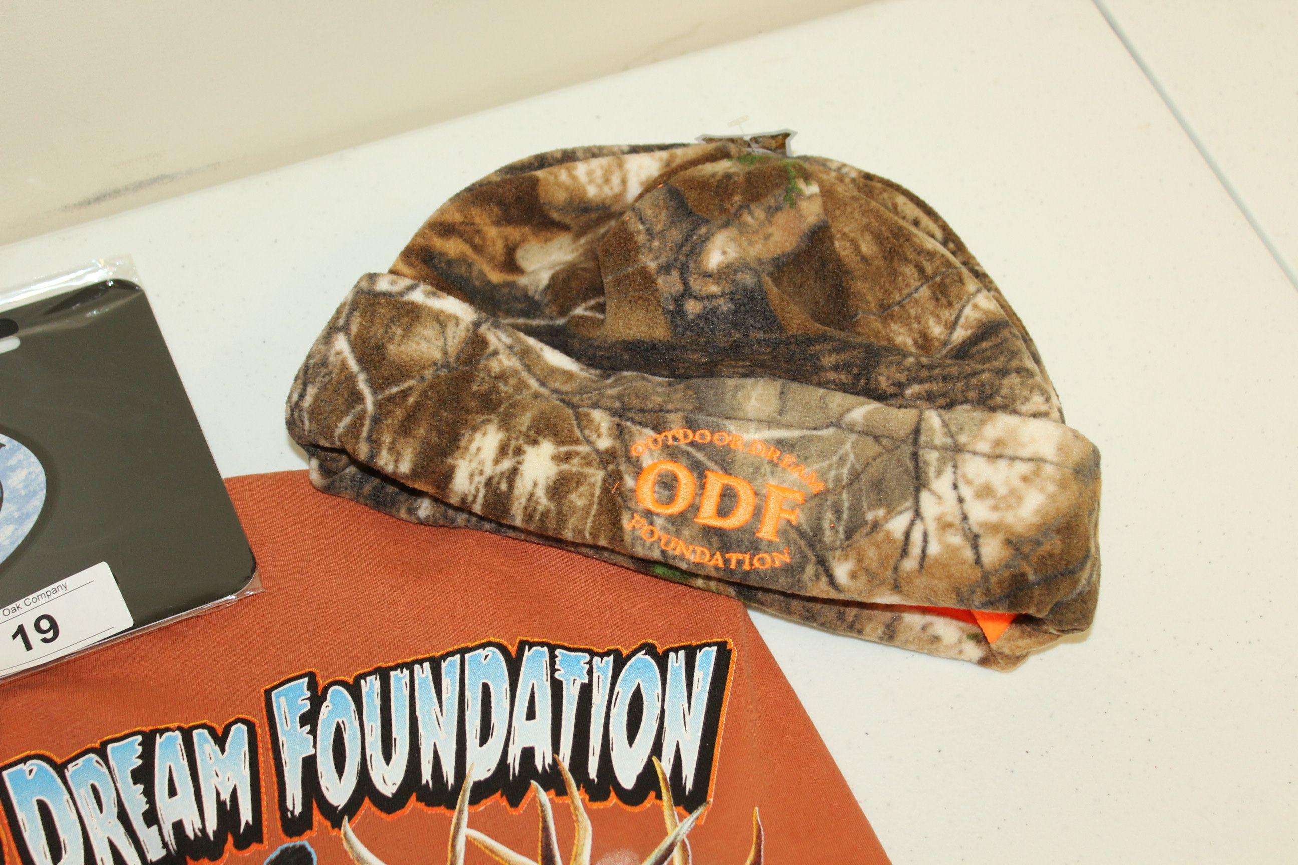 The Outdoor Dream Foundation XL T-Shirt, Hat, Cap and Car Tag!