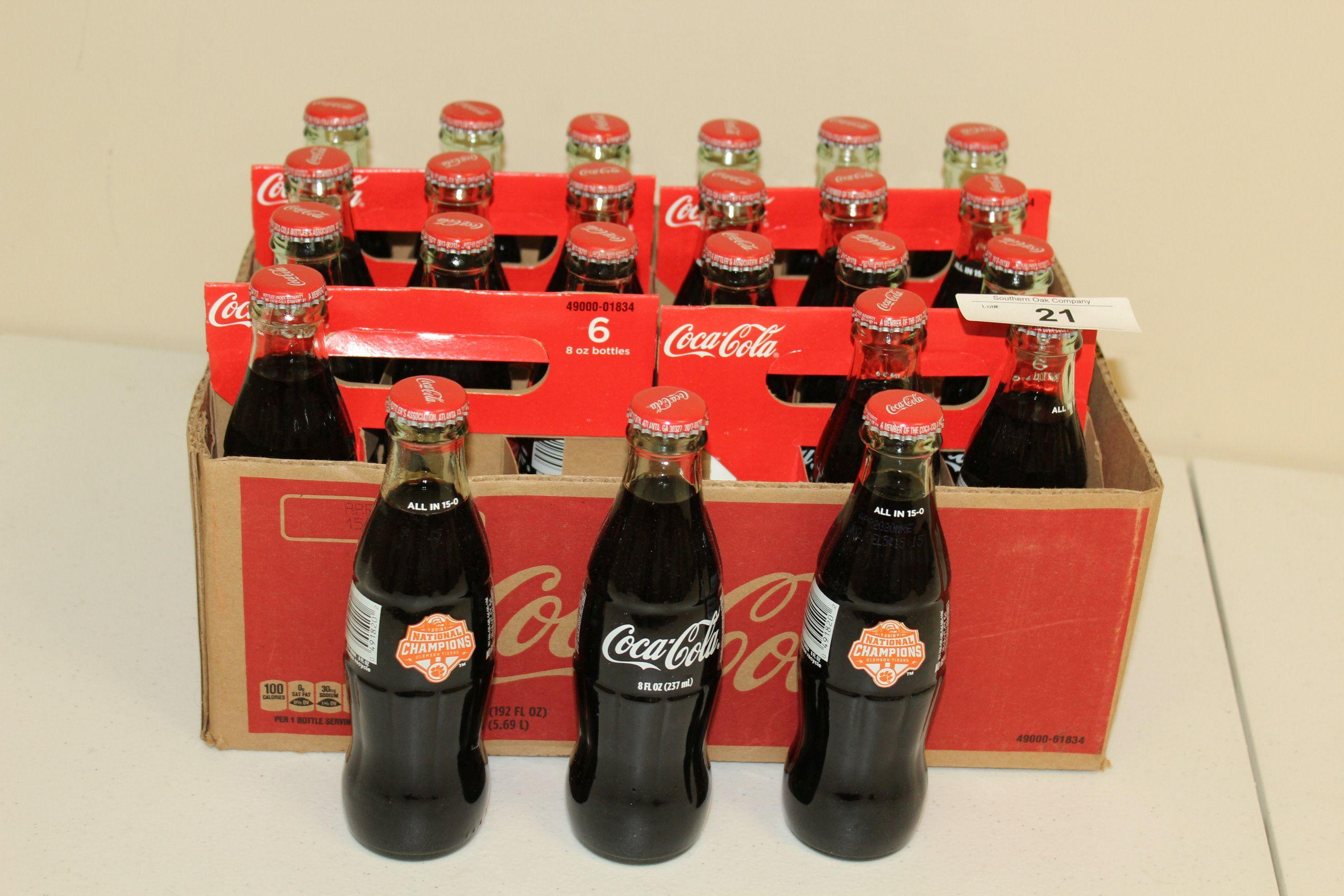 Case (24) of Clemson Coca-Cola 2018 National Champions