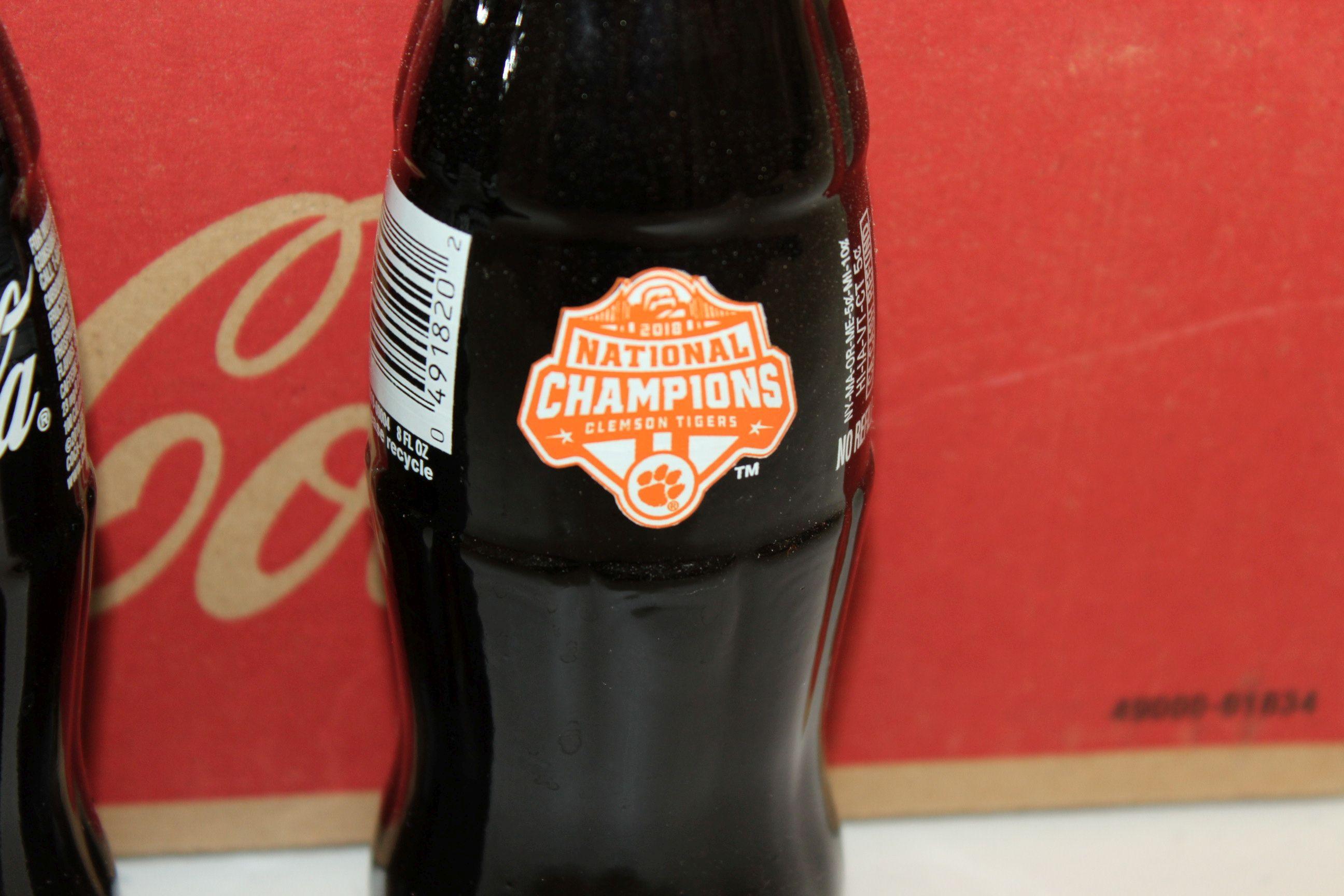 Case (24) of Clemson Coca-Cola 2018 National Champions