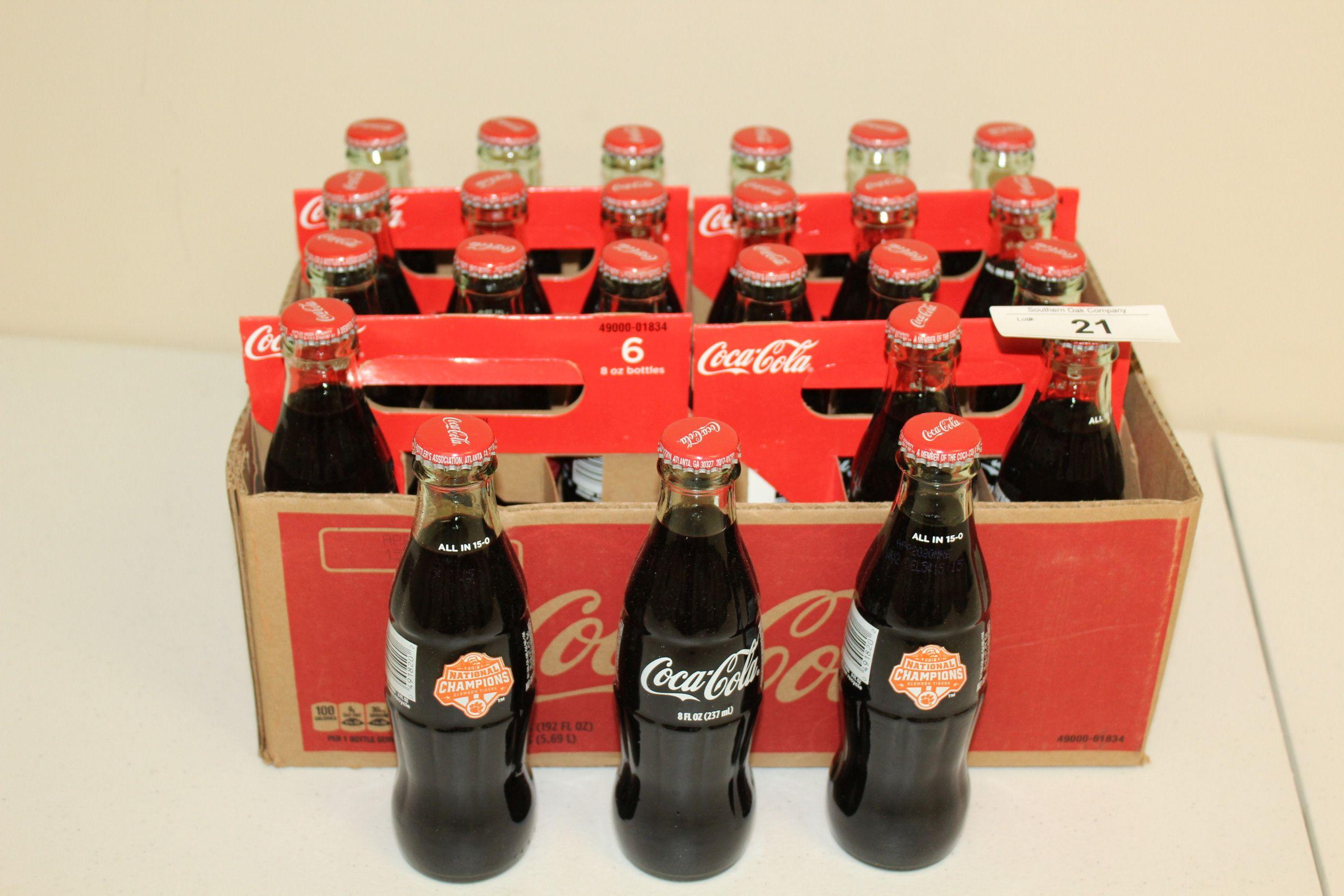 Case (24) of Clemson Coca-Cola 2018 National Champions