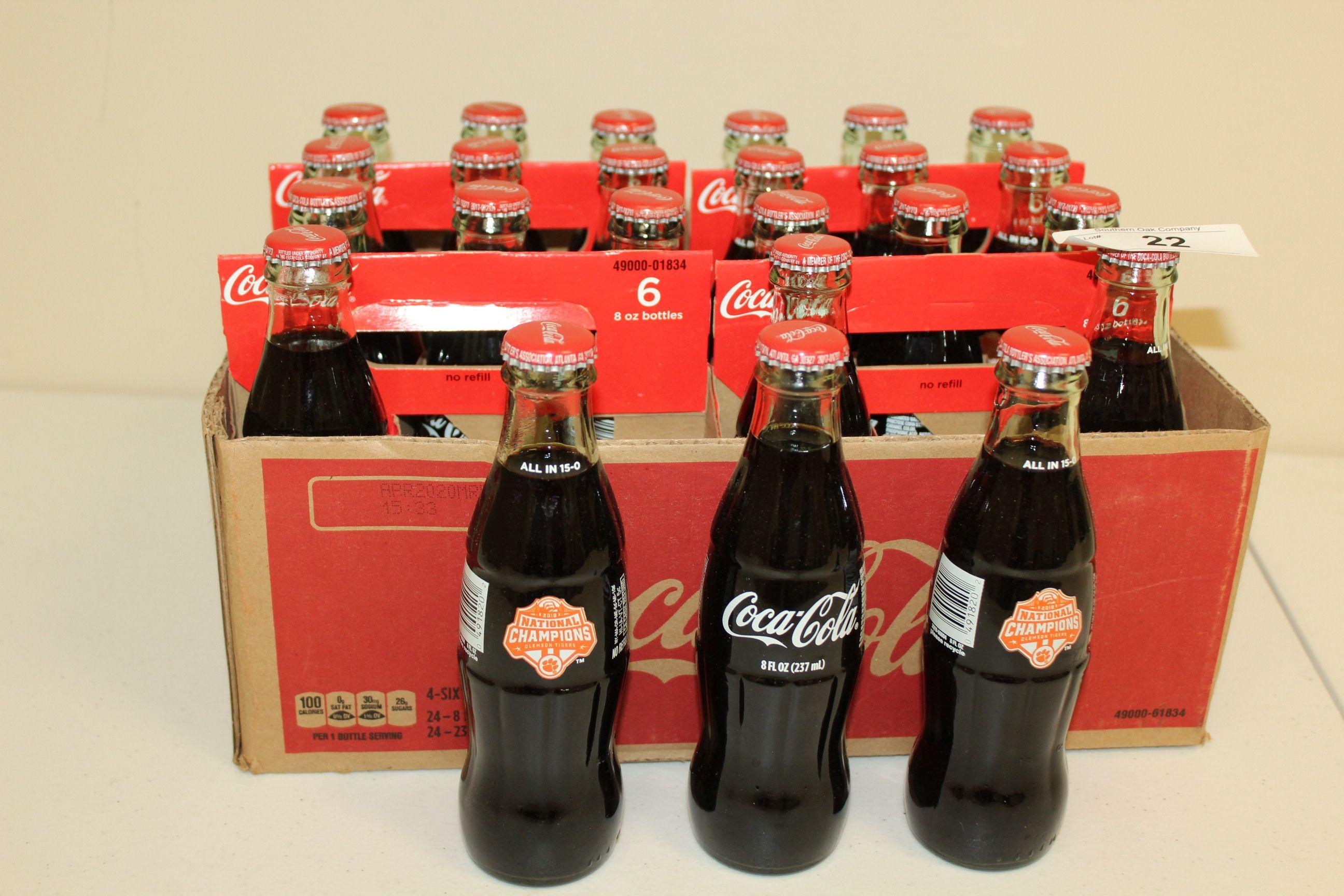 Case (24) of Clemson Coca-Cola 2018 National Champions