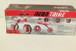 Neon Trike Tricycle - New!