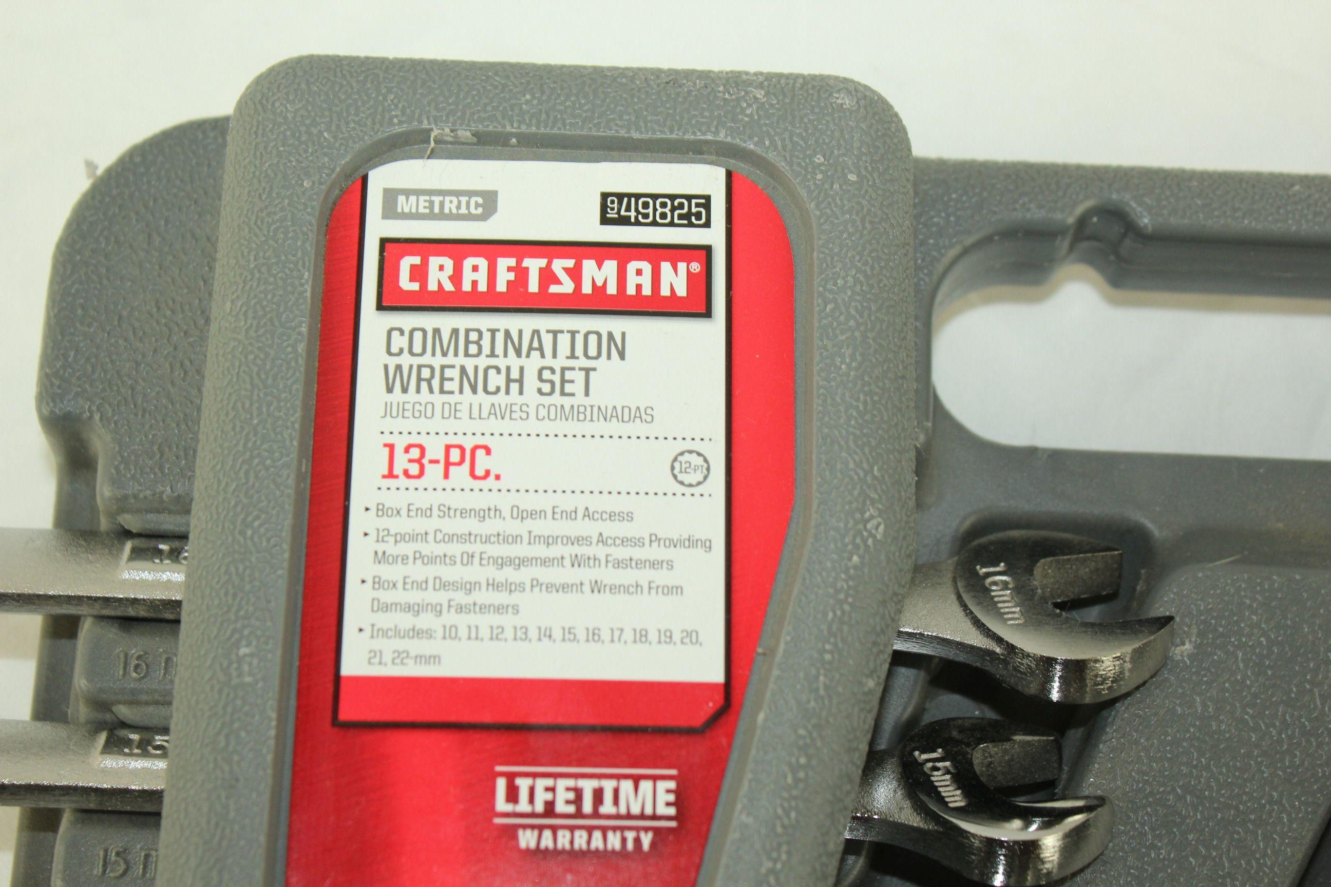 Craftsman 13 Pc. Combination Wrench Set - Metric