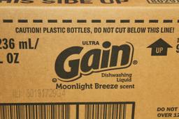 Full Case (18 Bottles) of Gain Dishwashing Liquid