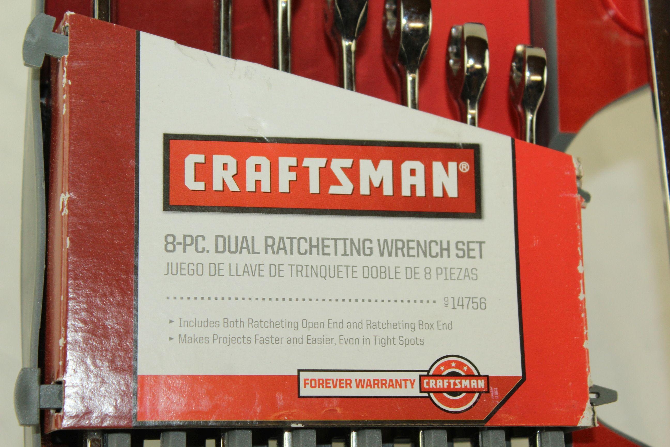 Craftsman 8 Pc. Dual Ratcheting Wrench Set - Metric