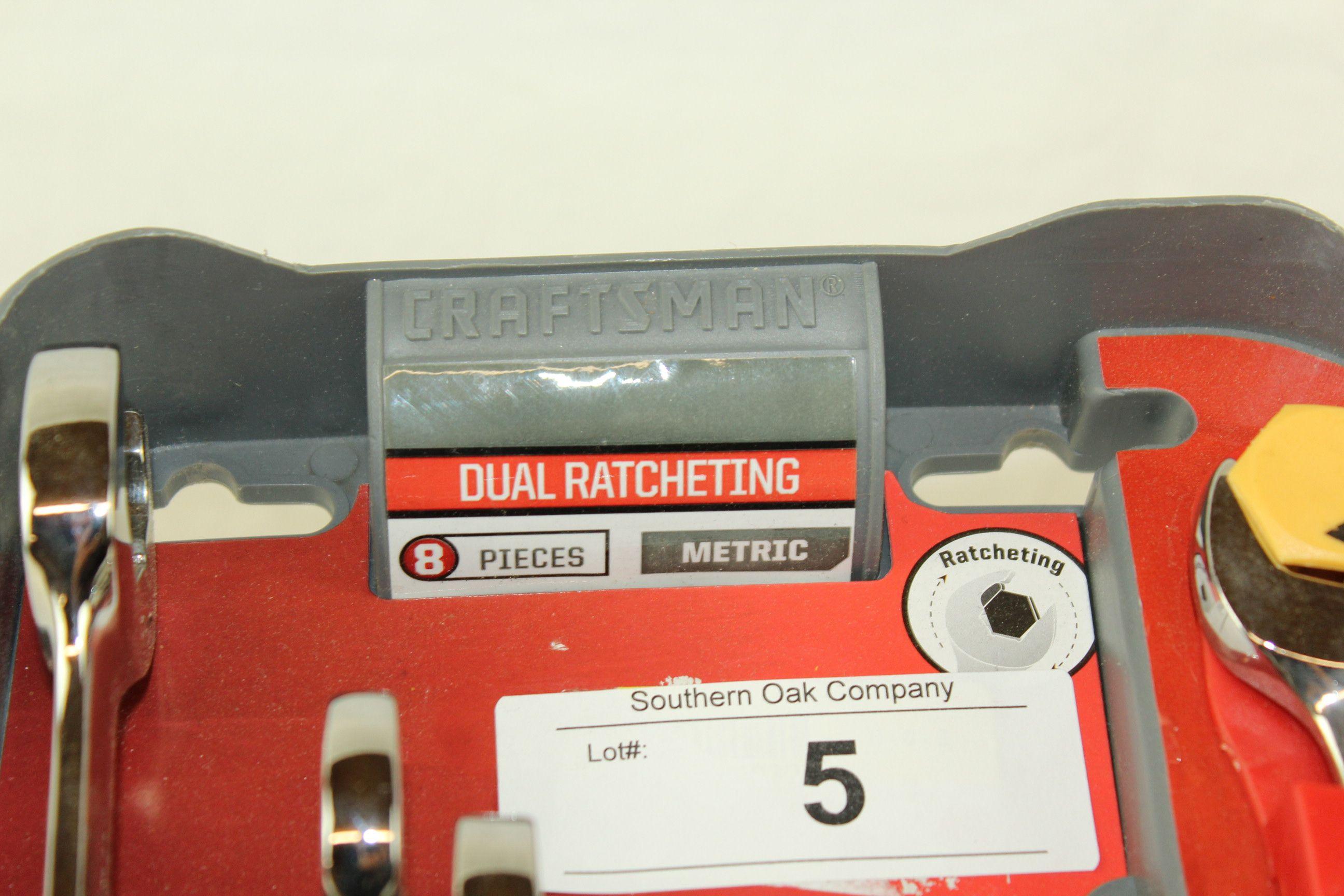 Craftsman 8 Pc. Dual Ratcheting Wrench Set - Metric