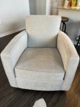 (2) Haverty "Jenna" Swivel Accents Chairs