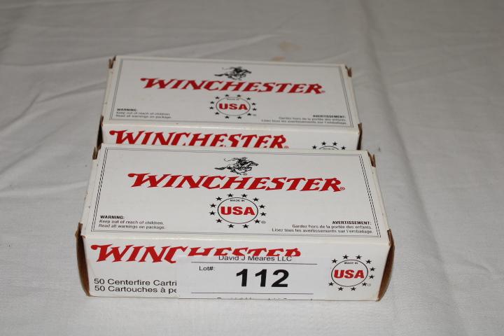 100 Rounds of Winchester 9mm Luger 115 Gr. FMJ Ammo