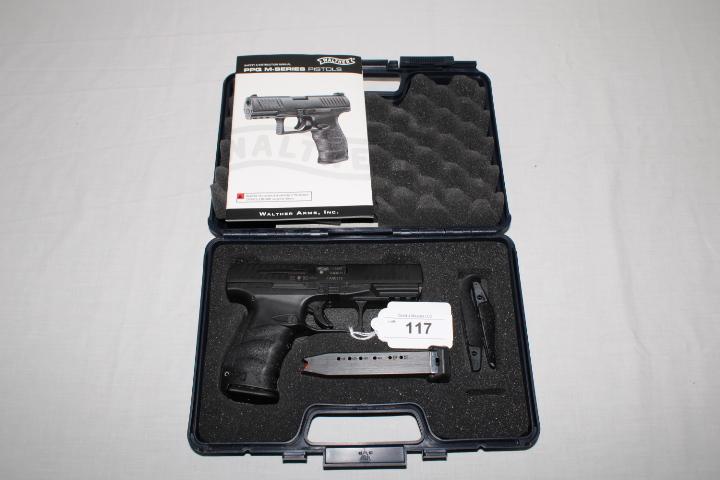 Walther "PPQ" .40 S&W Pistol w/2 - 11 Rd. Magazines & Box