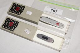2 Swiss Army Knives - Soldier and Broker