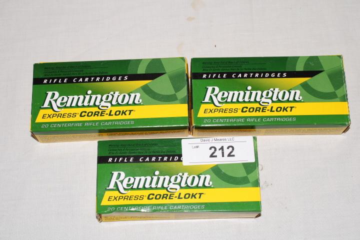 60 Rounds of Remington Core-Lokt .30-30 WIN Ammo