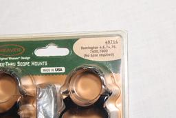 (4) Sets of Weaver 1" See-Thru Scope Mounts