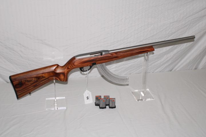 Remington Model 597 .22LR Semi-Auto. Rifle w/5 Mags.