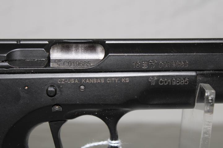 Czech (CZ-USA) "CZ 75 B SA" 9mm Luger Pistol w/2 Mags