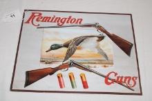 Remington Guns Metal Sign