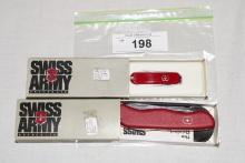 2 Swiss Army Knives - Classic-SD and Adventurer