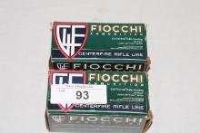 61 Rounds of Fiocchi .204 RUGER 32 Gr. Polymer Tip BT Ammo