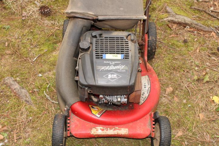 Snapper Hi-Vac 5HP Push Mower w/Bagger