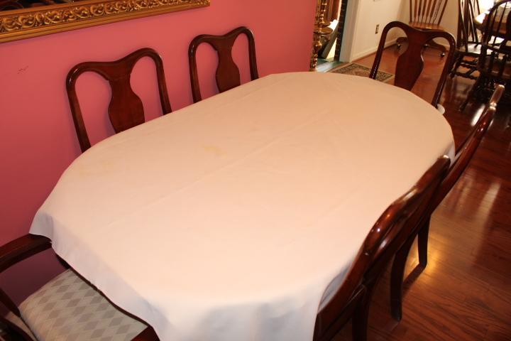 Cherry Style Dining Table w/6 Chairs