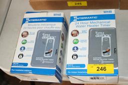2 New Intermatic WH40 Water Heater Timers