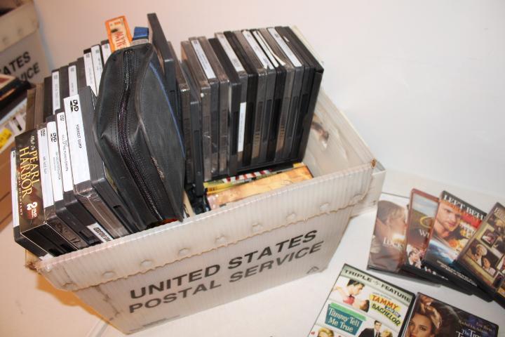 Large Box Lot of DVD Movies