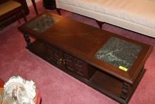 Coffee Table, 2 End Tables and 2 Matching Lamps