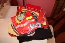 1 Lot of Marine Items- Christmas Stocking, Pillow, Blanket