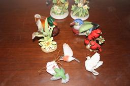 Box Lot of Bird Figurines