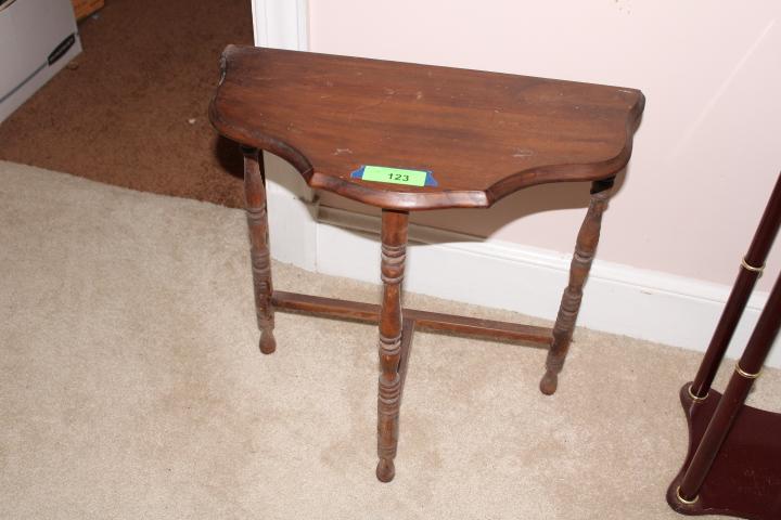 Small Mahogany Wall Table