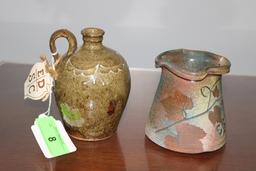 Edgefield Pottery Jug and Pottery Jar