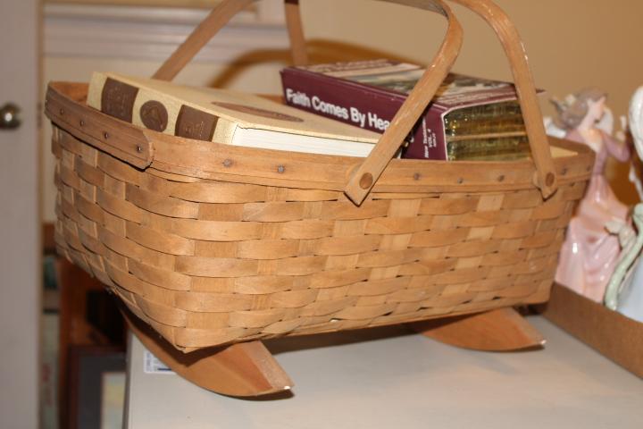 Rocking Basket w/"The Book of Life" Books