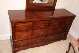 Carolina Furniture Works Dresser with Mirror