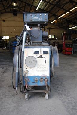Miller CP-200, Wire Feed Welder with S-52A Feeder, 3 Phase, Cart Included, No Tank Included