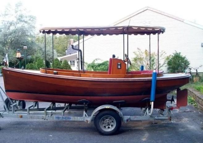 1983 Crosby Yacht Fantail Launch