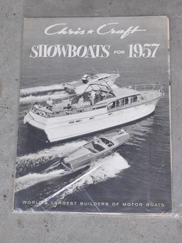 Chris Craft Catalogues 1957 and 1949