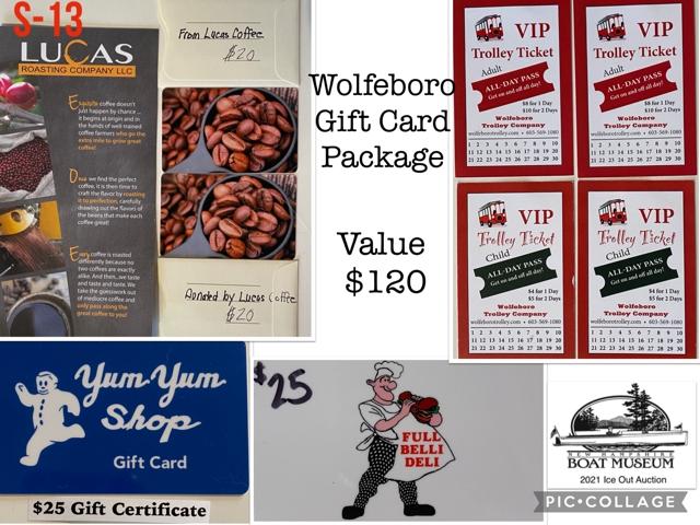 A Taste of Wolfeboro  - Wolfeboro Gift Card Package