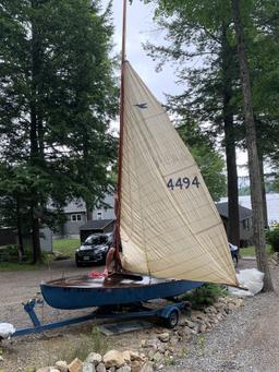 1941 Snipe Sailboat