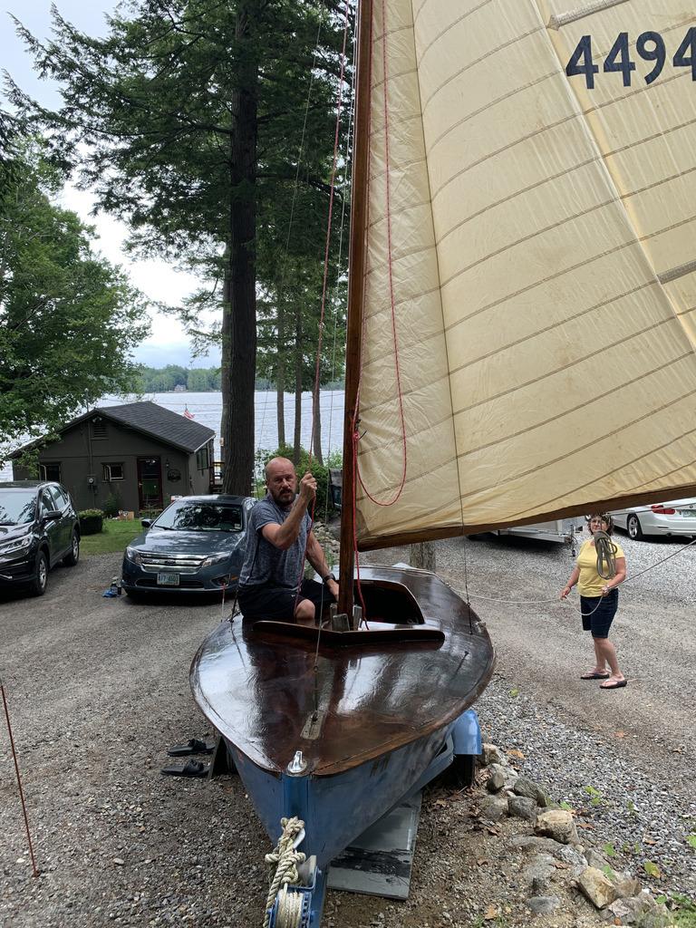 1941 Snipe Sailboat