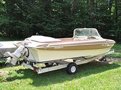 1960/61 Johnson step tri-hull