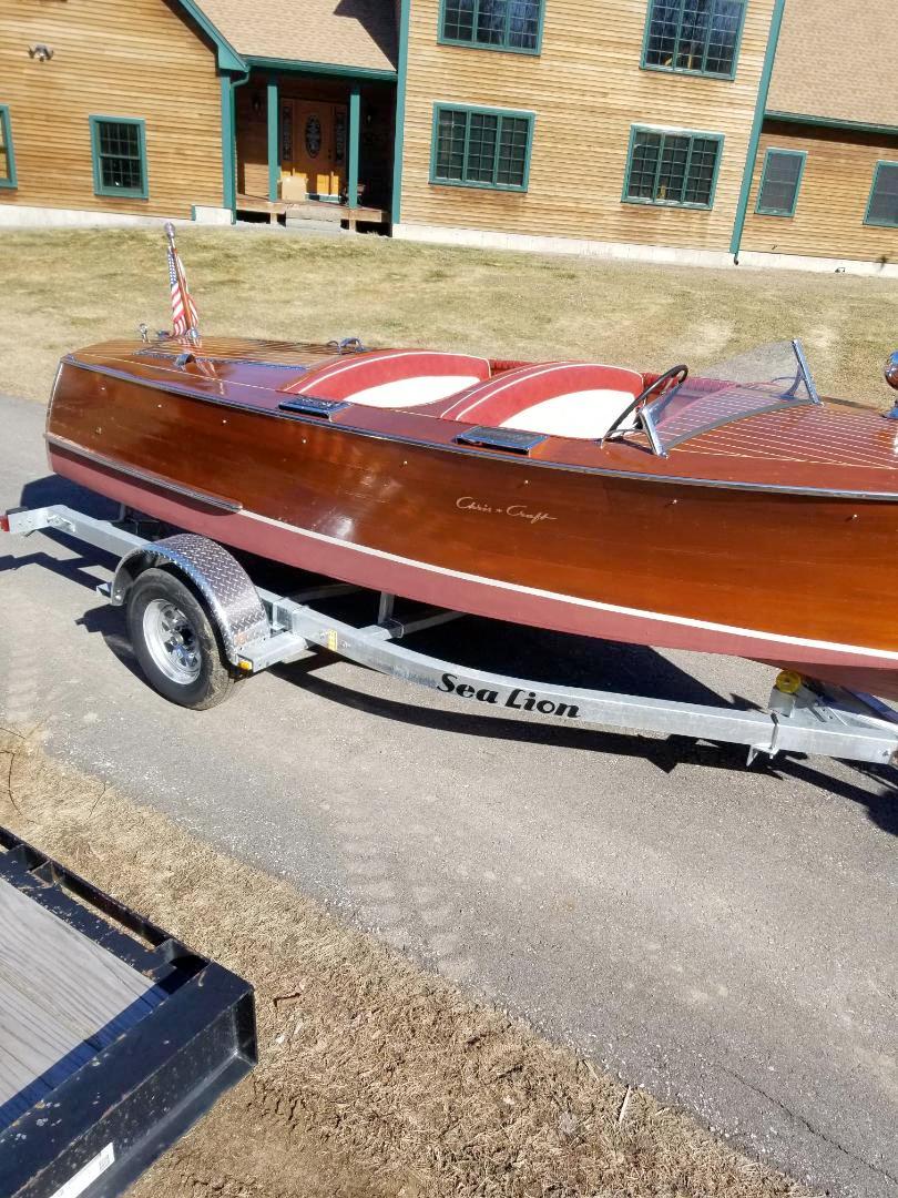 1938 Chris Craft 17 ft Custom Runabout