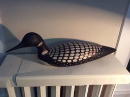 Wood Decoy Loon