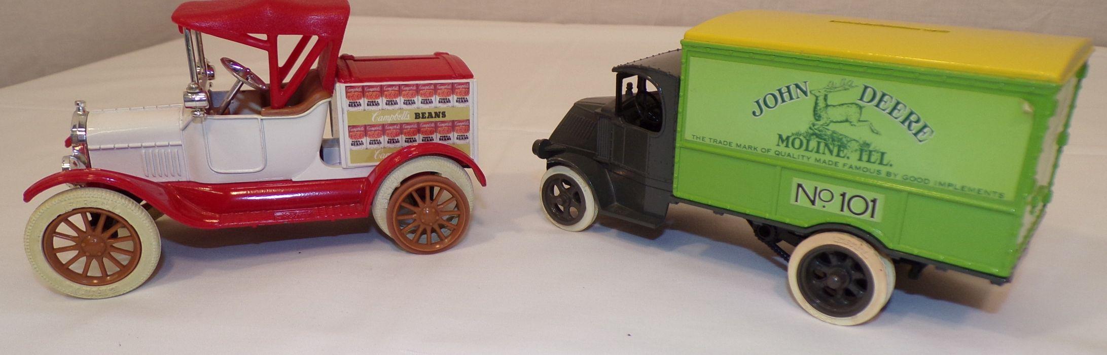 2 Ertl Truck Banks